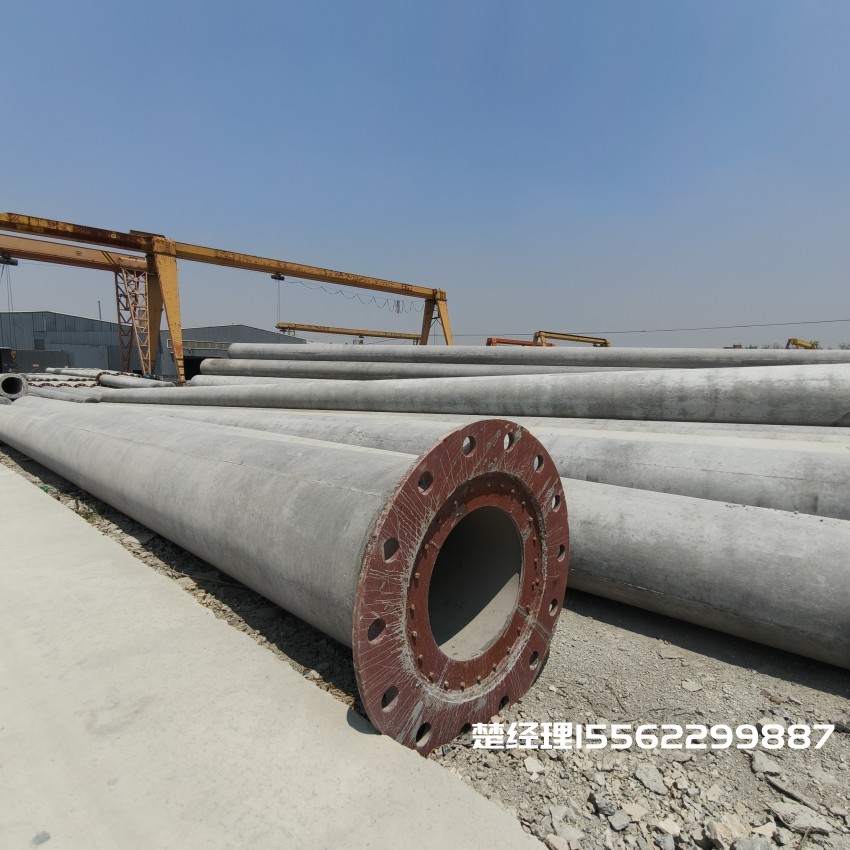 浦东12米无拉线电杆